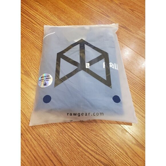 Rawgear Hoodie Zip-up Jacket Men's M Royal Blue Athletic Track Gym #RG507 NWT - Picture 11 of 11